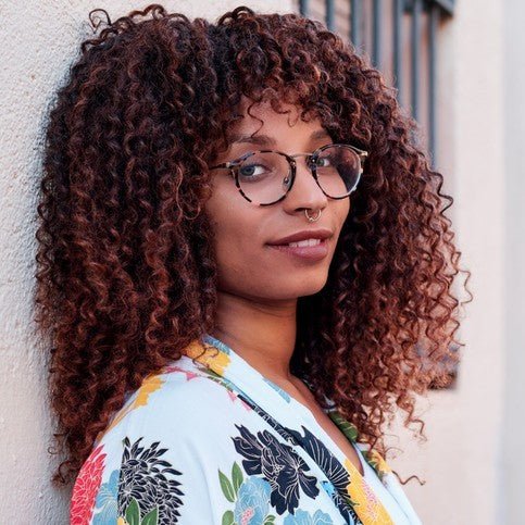 perruque femme afrobomb bordeaux