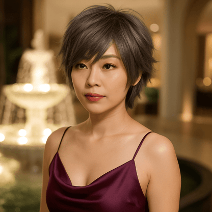 perruque femme cosplay dealuna variante perle