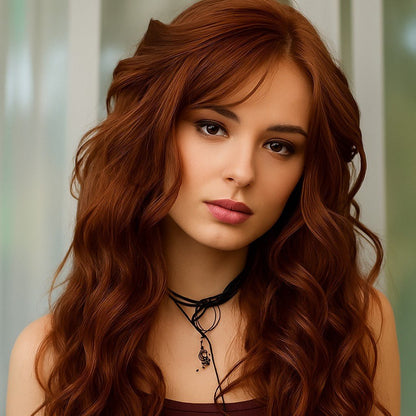 perruque femme rubinox modele cognac