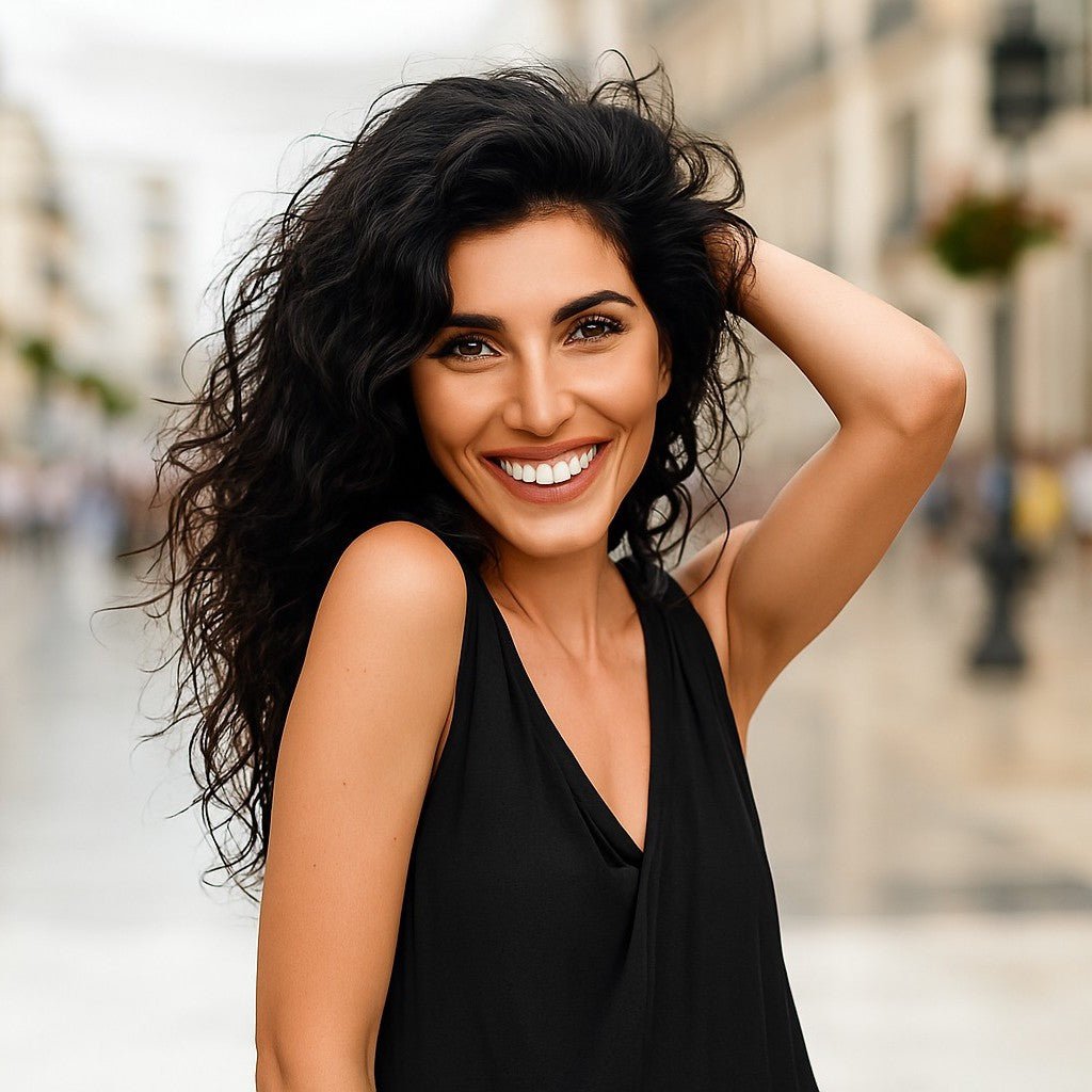 perruque femme rubinox modele noir