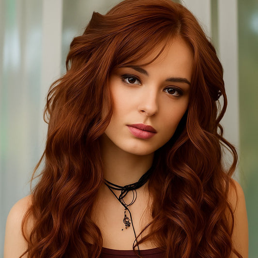 perruque femme rubinox modele cognac