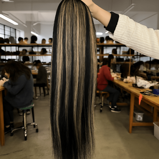 perruque naturelle noelys confection