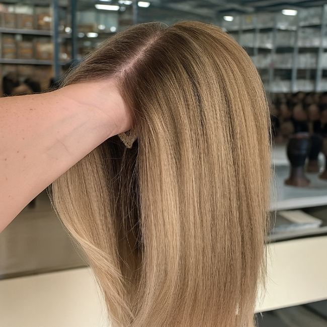 perruques cheveux naturels nesha dentelle invisible